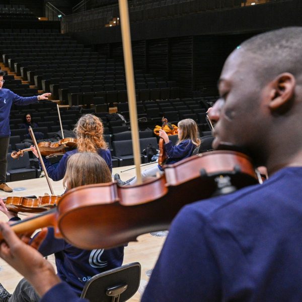 Orchester Probe Nahaufnahme